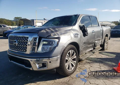 2017 Nissan Titan Sv z USA, uszkodzony, nr VIN 1N6AA1E63HN534383